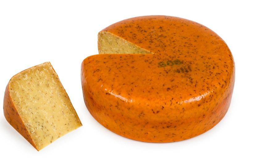 Aged cumin cheese